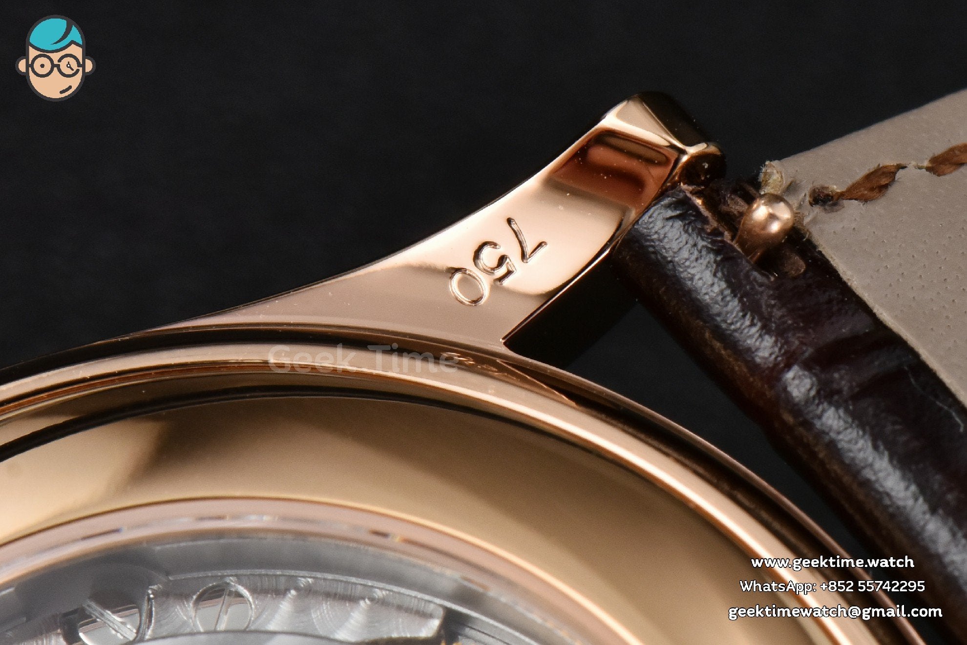 Annual Calendar 5396 Moonphase 38.5mm ZF RG quadrante bianco digitale cinturino in pelle marrone MY9015 - Image 18