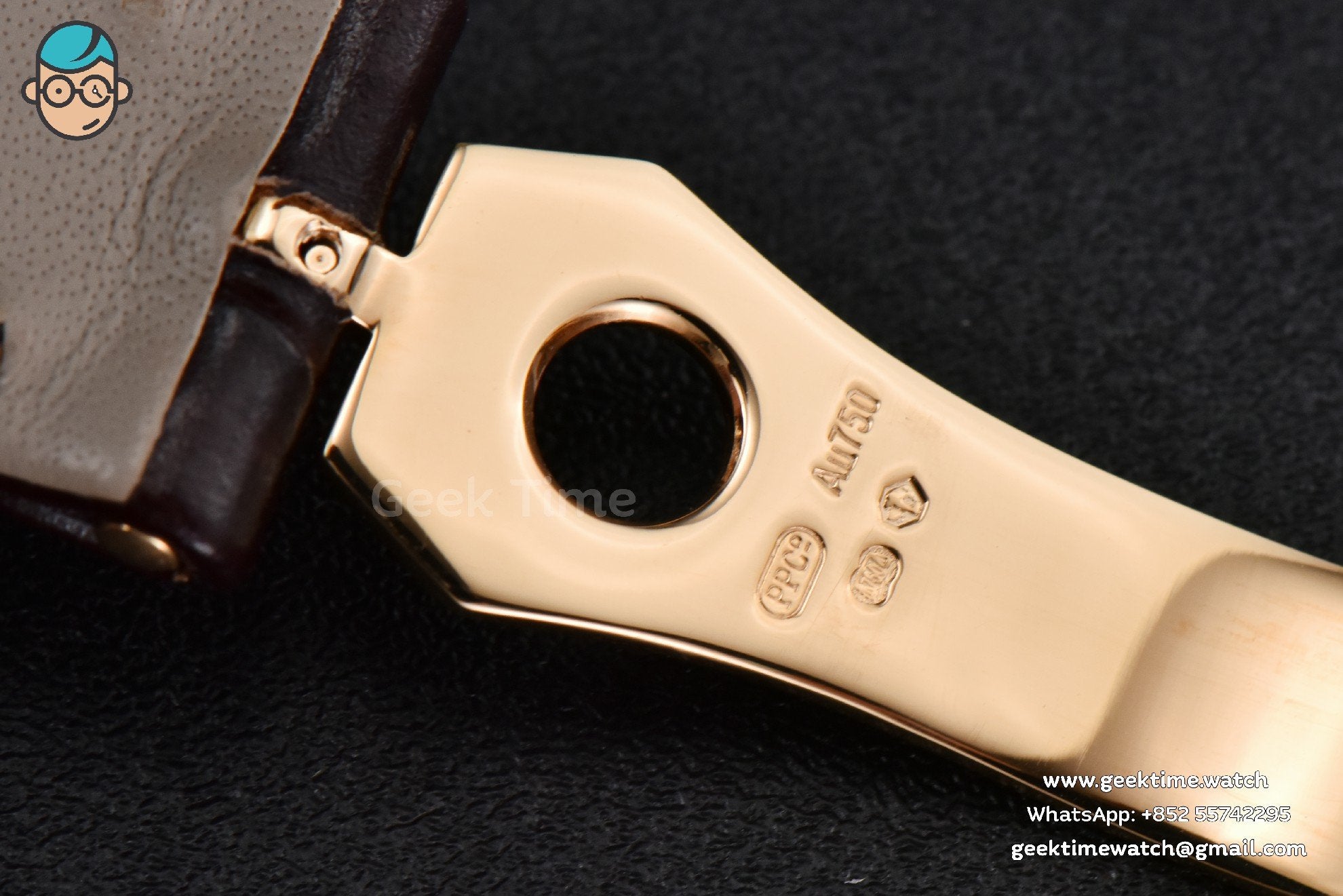 Annual Calendar 5396 Moonphase 38.5mm ZF RG quadrante bianco digitale cinturino in pelle marrone MY9015 - Image 27