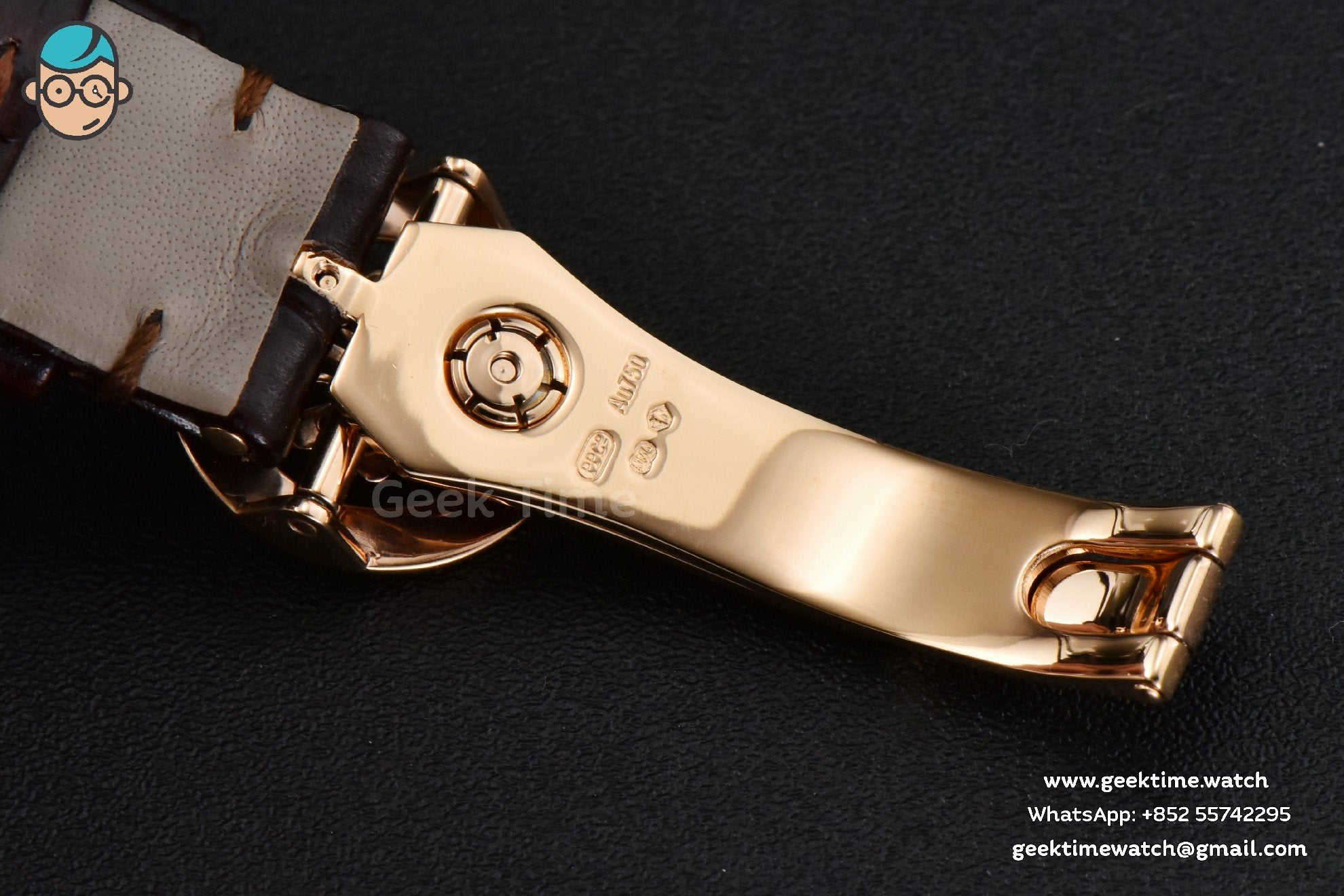 Annual Calendar 5396 Moonphase 38.5mm ZF RG quadrante bianco digitale cinturino in pelle marrone MY9015 - Image 28