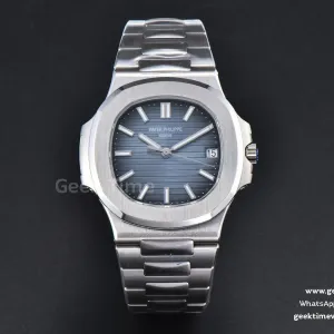 Nautilus 5811 41mm 3KF blaues Zifferblatt SS-Armband SA330