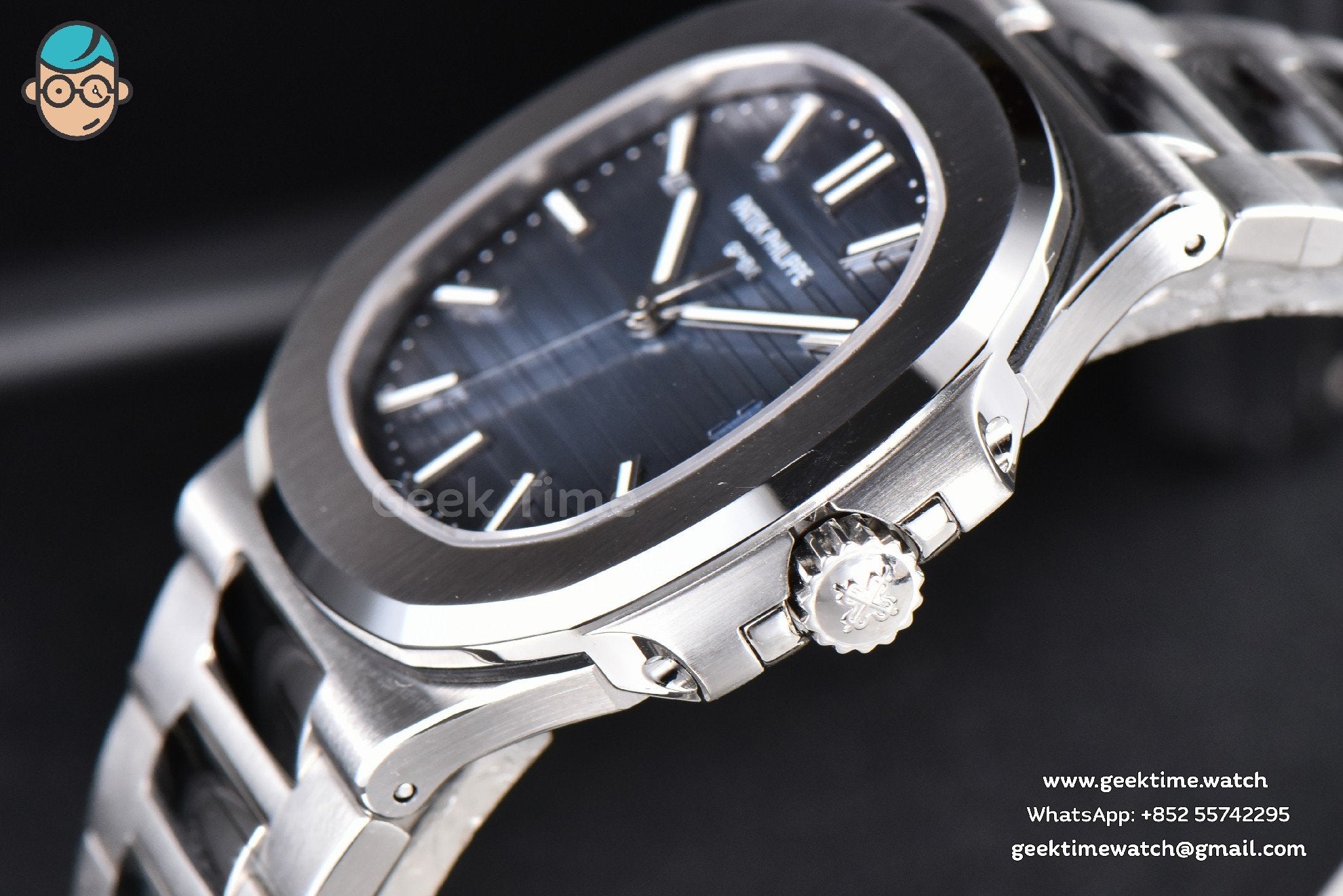 Nautilus 5711 40mm 3KF Blue Dial SS Bracelet A324 V3 - Image 14