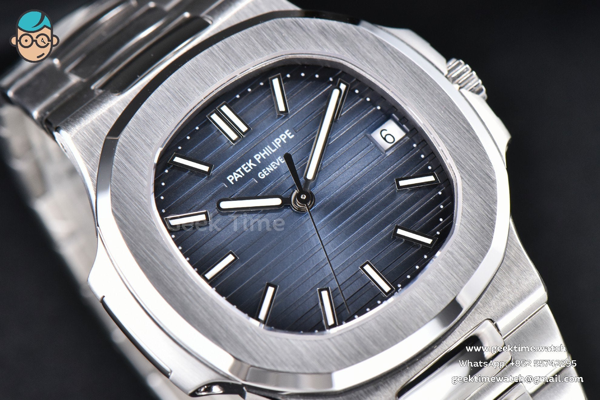 Nautilus 5711 40mm 3KF Blue Dial SS Bracelet A324 V3 - Image 15