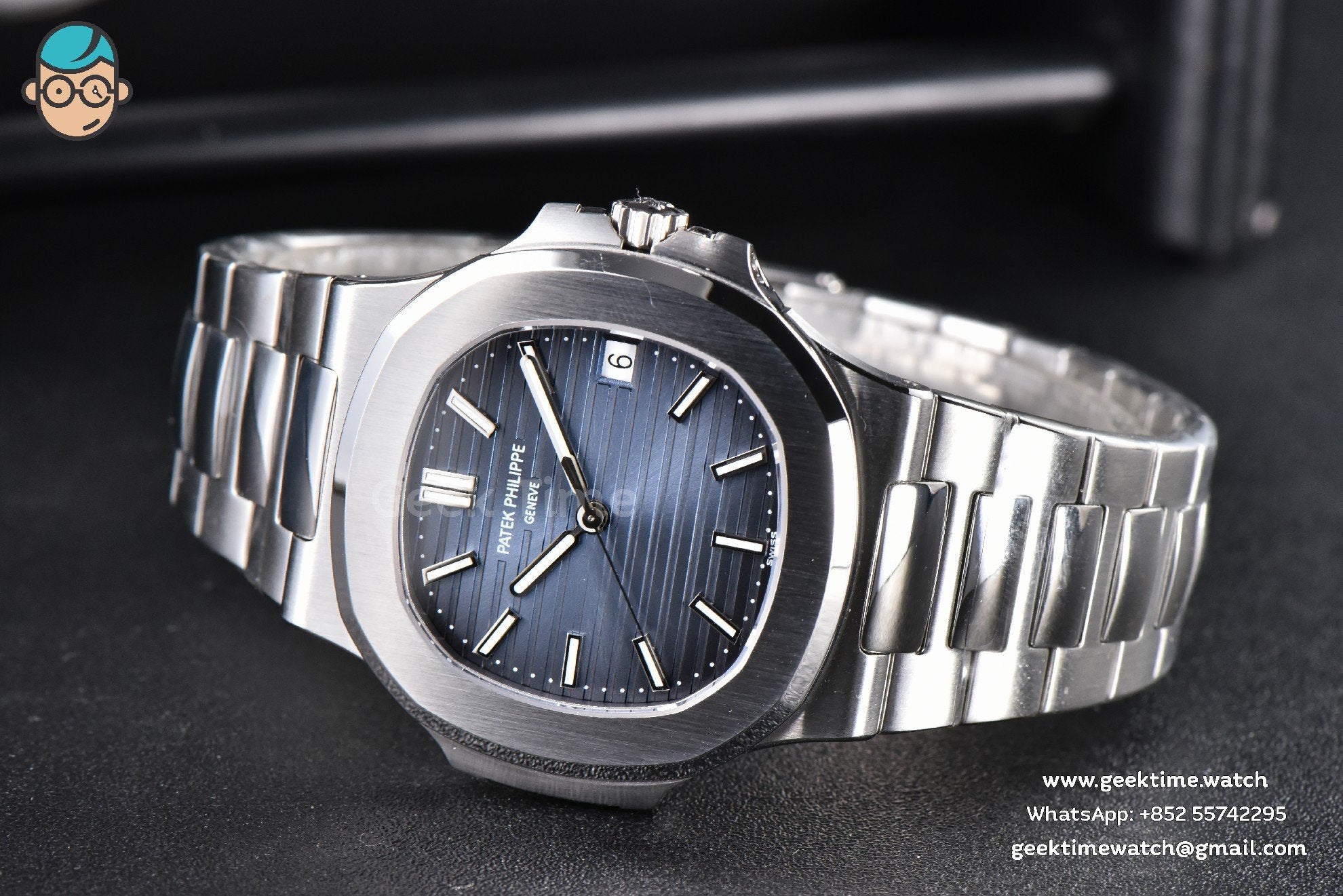 Nautilus 5711 40mm 3KF Blue Dial SS Bracelet A324 V3 - Image 16