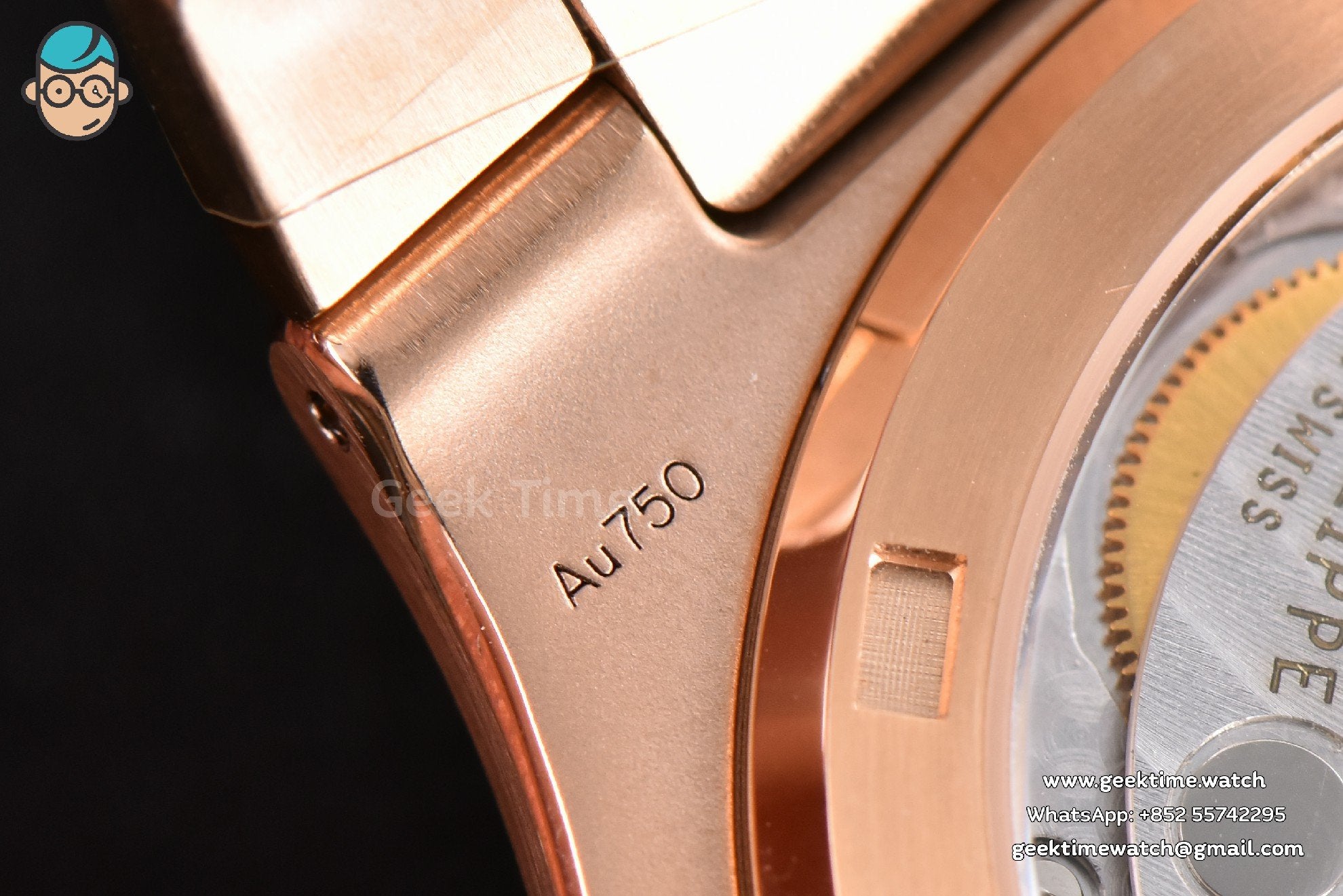 Nautilus 5711R 40mm 3KF Brown Dial RG Bracelet A324 V3 - Image 18