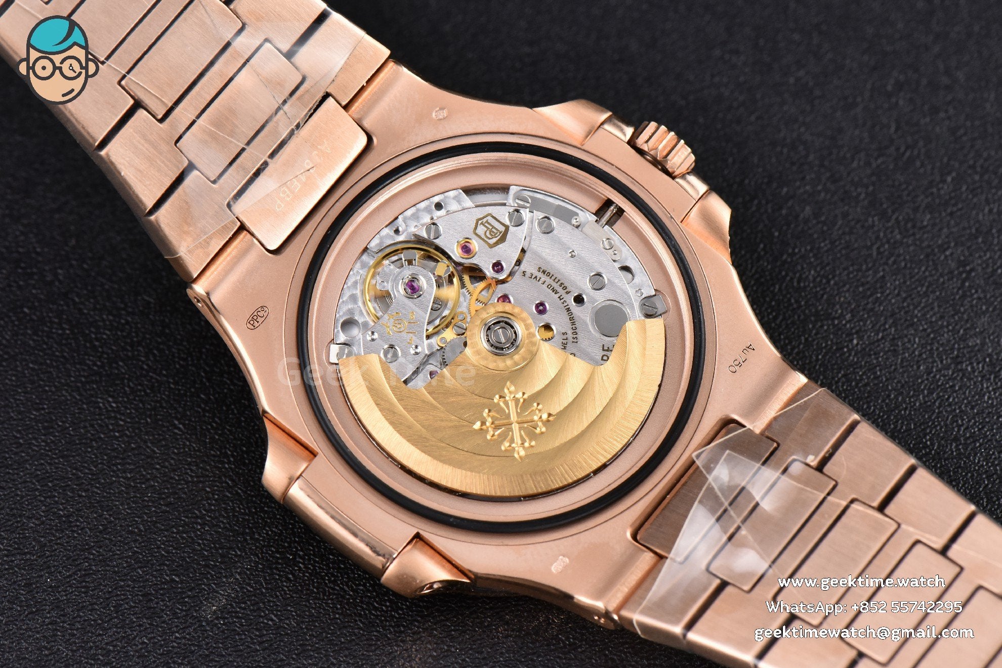Nautilus 5711R 40mm 3KF Brown Dial RG Bracelet A324 V3 - Image 23