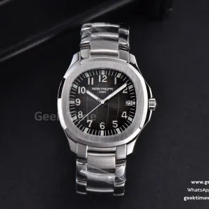 Aquanaut 5167 40mm 3KF quadrante nero bracciale SS A330 V3