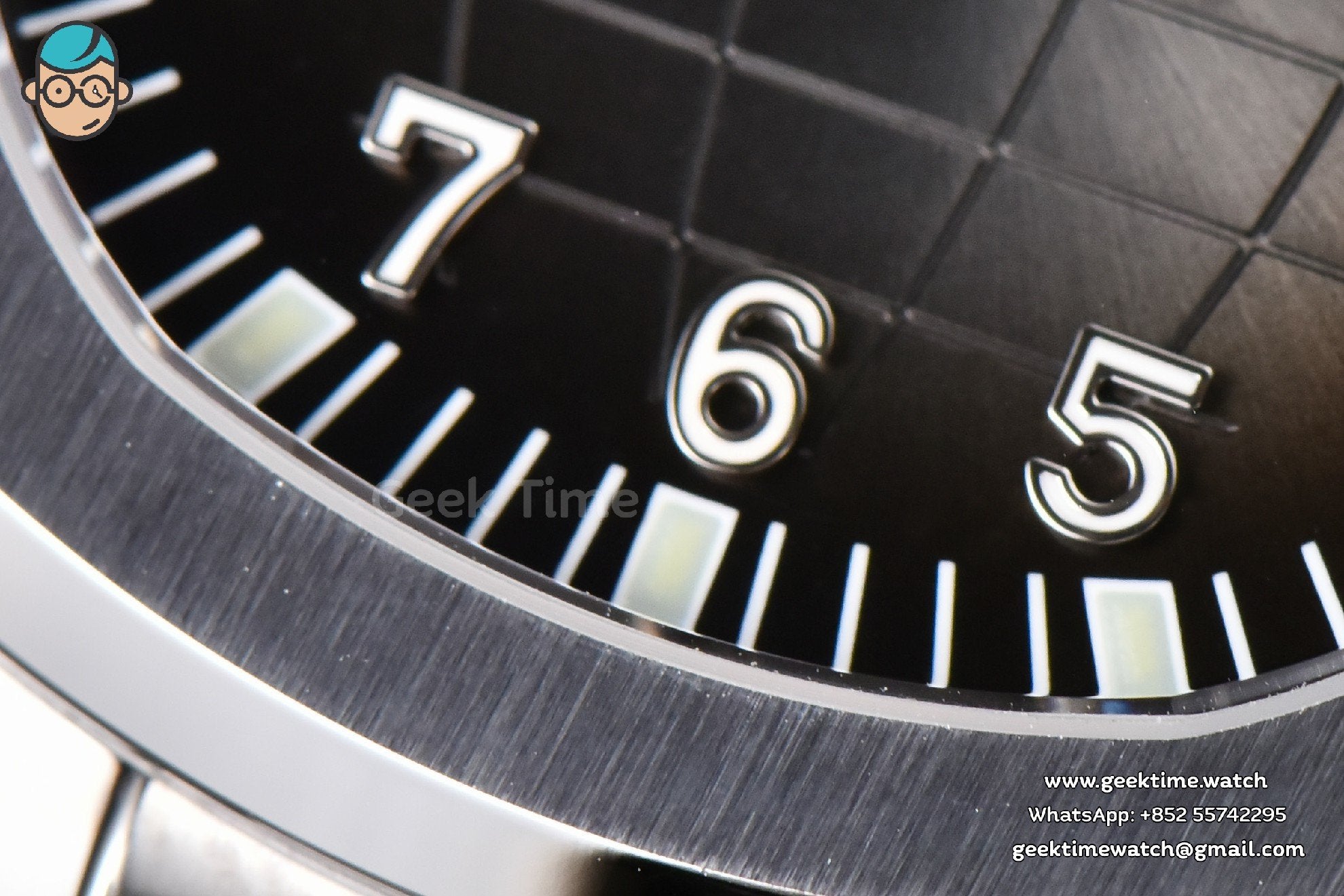 Aquanaut 5167 40mm 3KF quadrante nero bracciale SS A330 V3 - Image 6