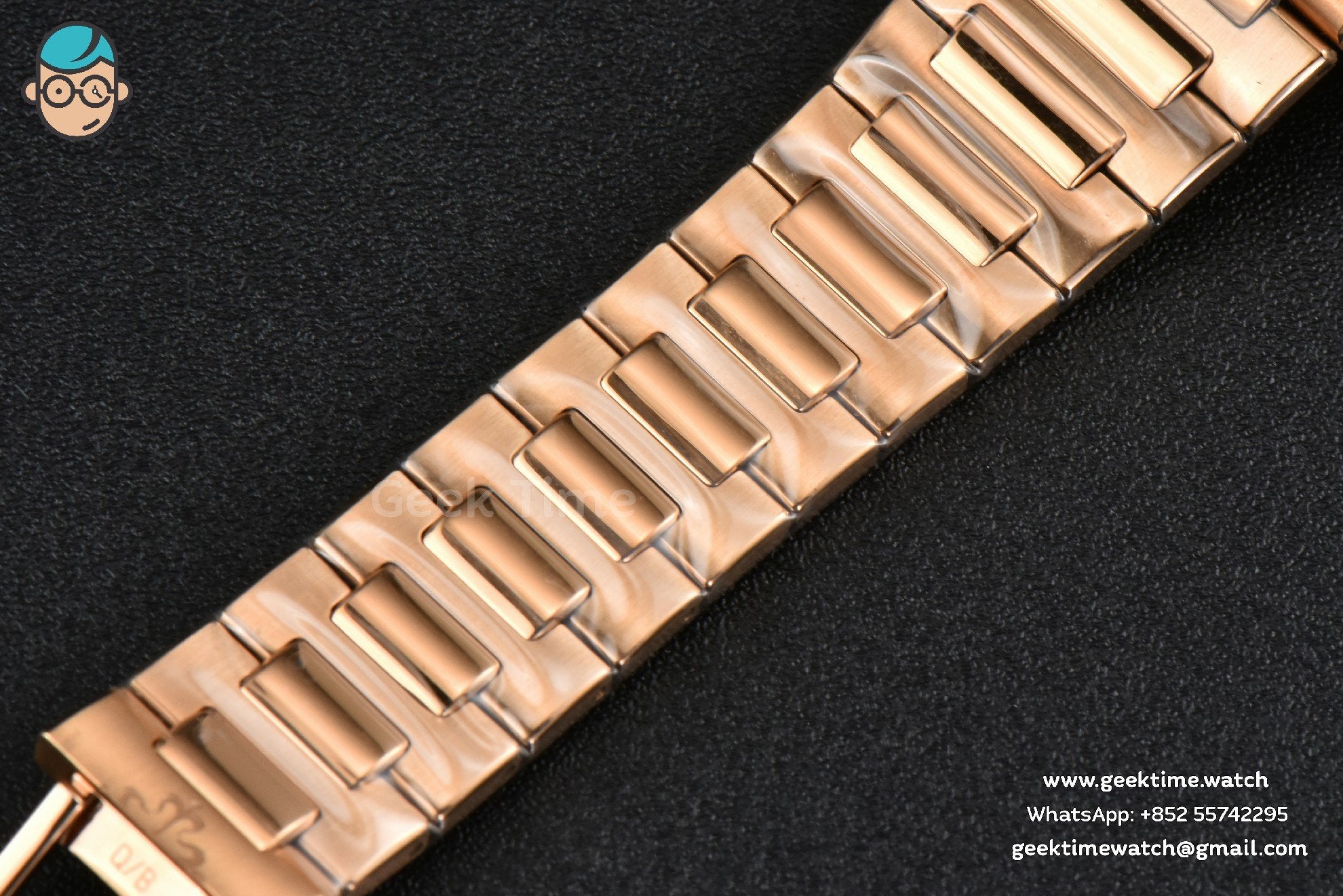 Nautilus 7118 Ladies 3KF 35mm RG White Dial RG Bracelet 324CS - Image 24