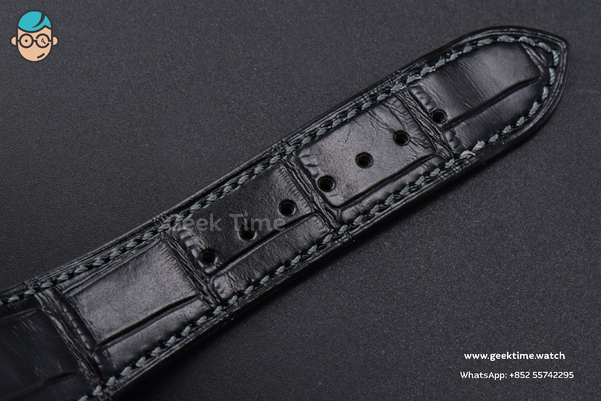 Nautilus 5712 41mm PPF SS Gray Dial Black Leather Strap A240 Super Clone V2 - Image 29