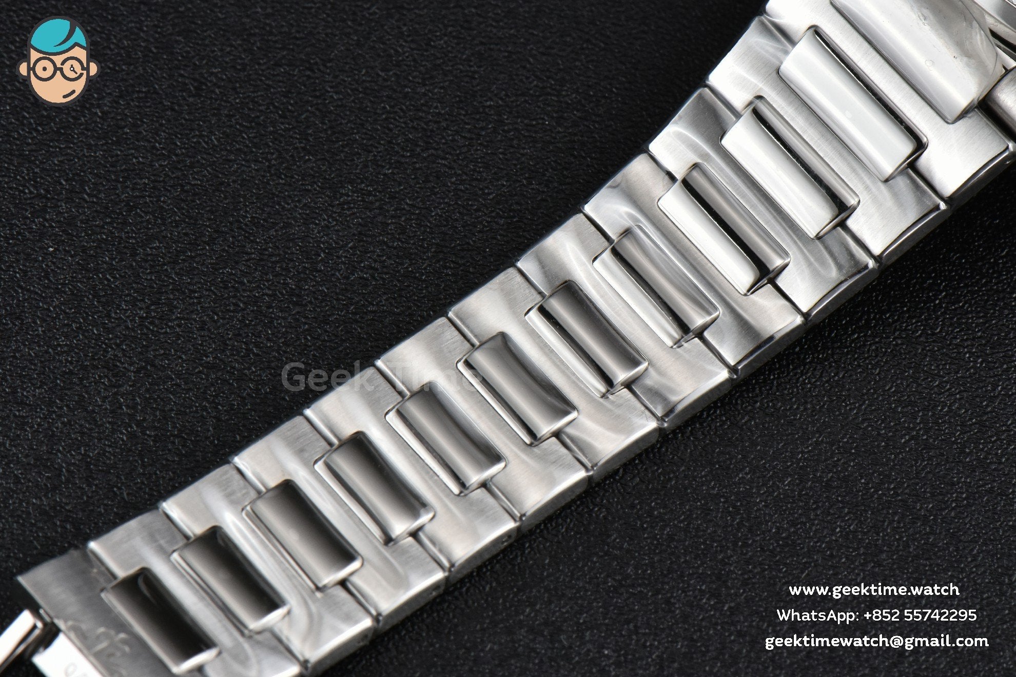 Nautilus 7118 Ladies 3KF 35mm Diamond Gray Dial SS Bracelet 324CS - Image 19