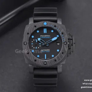 PAM960 Carbotech Submersible VSF 42mm schwarzes Zifferblatt Kautschukarmband Asia XXXIV