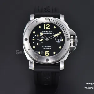 PAM1024 Luminor Submersible 44mm VSF schwarzes Zifferblatt Kautschukarmband