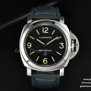 PAM774 44mm HWF schwarzes Zifferblatt schwarzes Lederarmband A6497
