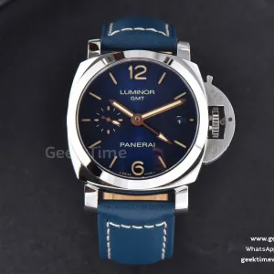 PAM688 Luminor Submersible VSF 42mm 1950 3 Days blaues Zifferblatt Lederarmband P9001