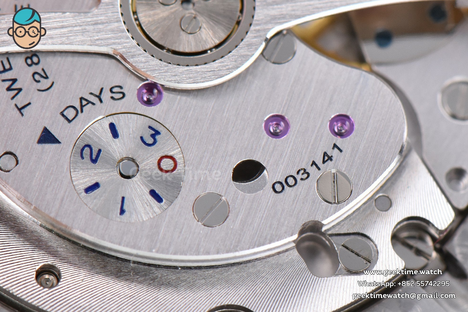PAM531 “Q” Luminor GMT VSF 44mm Black Dial Leather Strap P9003 - Image 19