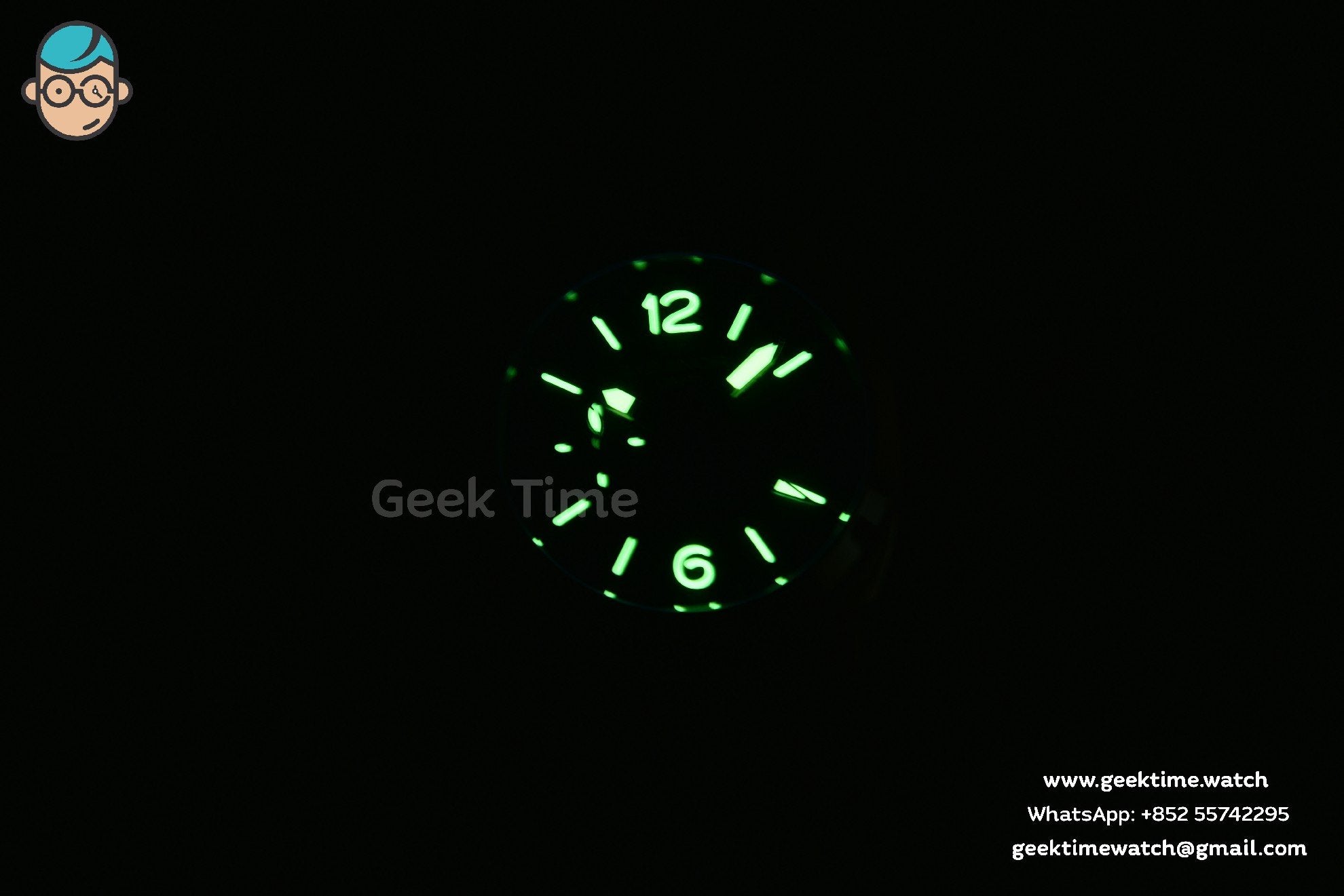 PAM531 “Q” Luminor GMT VSF 44mm Black Dial Leather Strap P9003 - Image 30