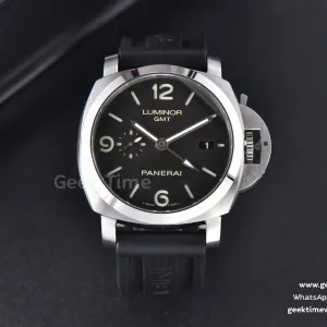 PAM320 Luminor Marina GMT VSF 44mm cadran noir bracelet caoutchouc P9001