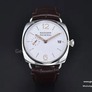 PAM1292 Radiomir 40mm VSF cadran blanc bracelet cuir P900