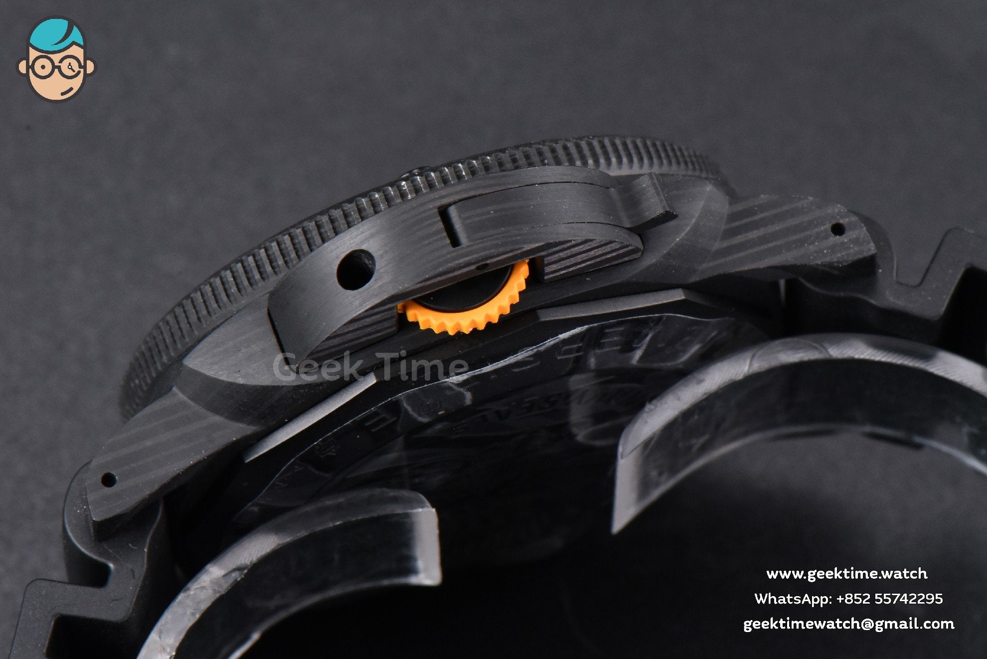 PAM1324 Carbotech 44mm GMT VSF Carbon Dial Black Rubber Strap P9011 - Image 14