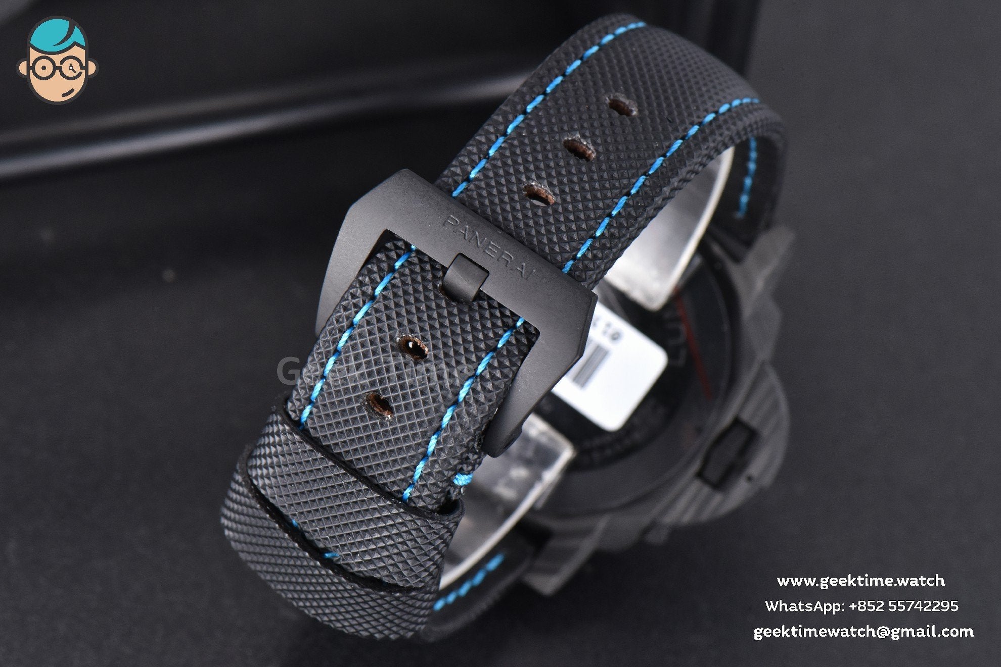 PAM1661 Luminor Carbotech VSF 44mm Black Dial Nylon Strap P9010 - Image 20