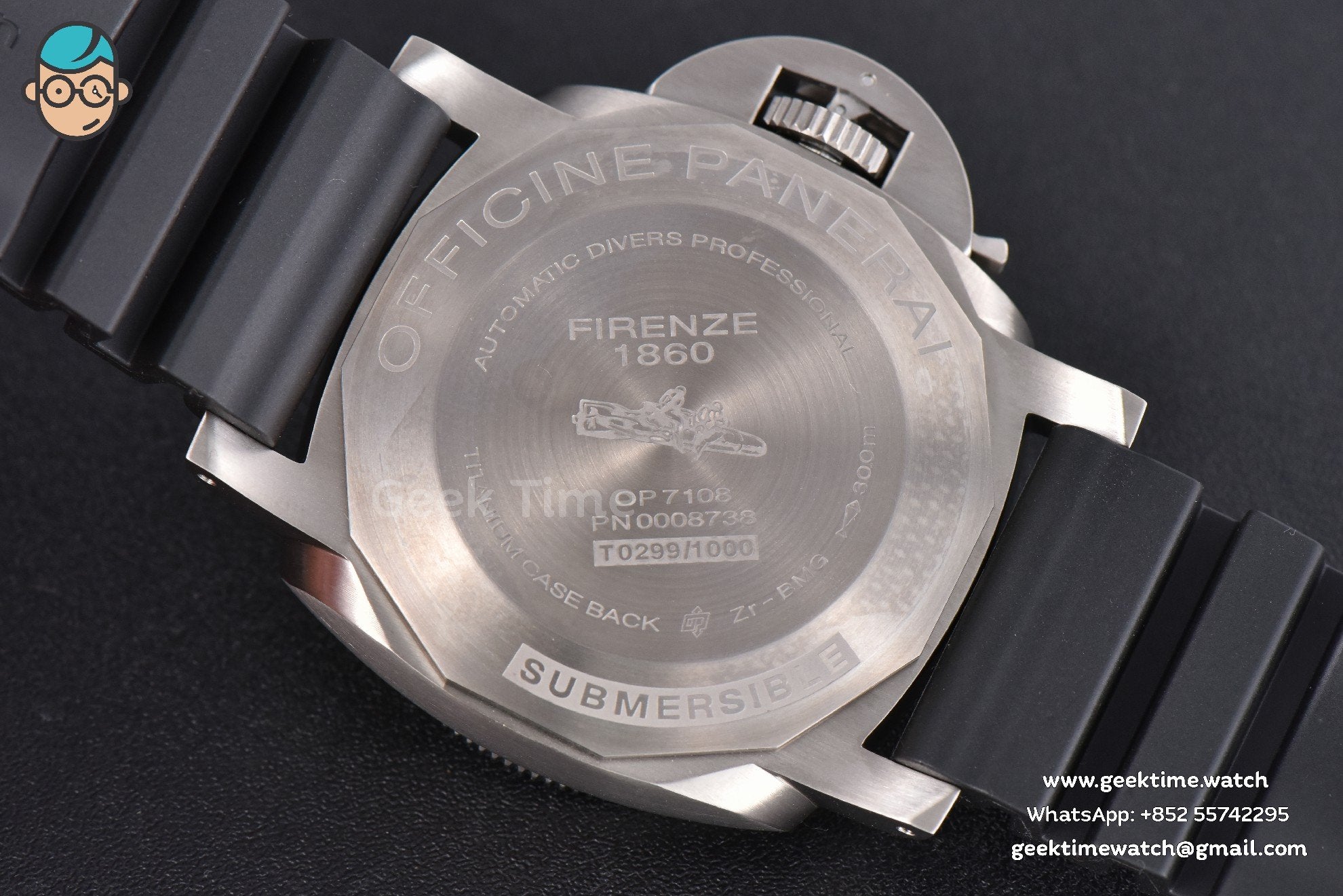 PAM692 Luminor Submersible 1950 BMG Tech VSF 47mm Blue Dial Rubber Strap P9010 - Image 12