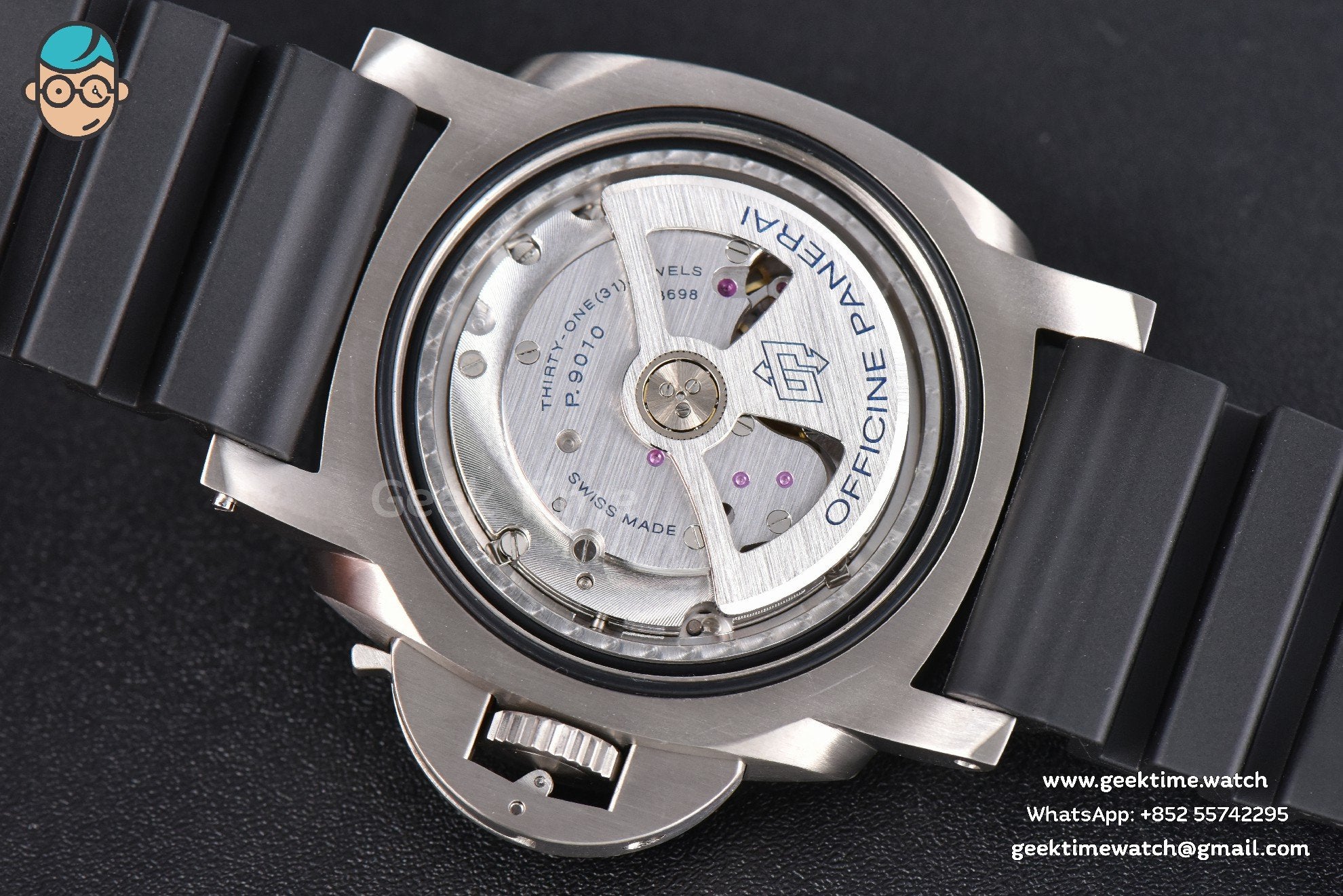 PAM692 Luminor Submersible 1950 BMG Tech VSF 47mm Blue Dial Rubber Strap P9010 - Image 15