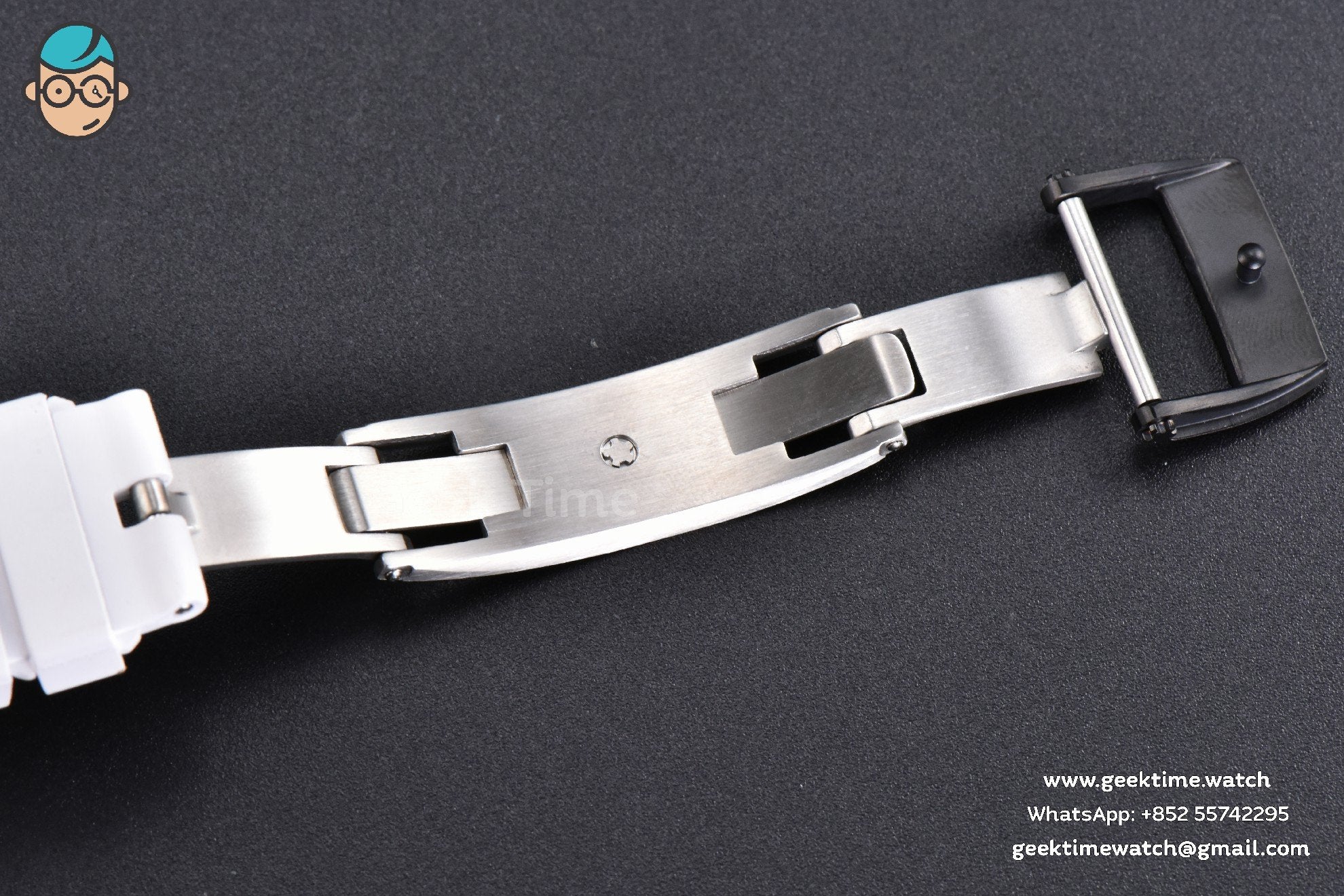 RM035-02 42mm White Forged Carbon T+F Skeleton Dial Red Crown White Rubber Strap RMUL2 - Image 20