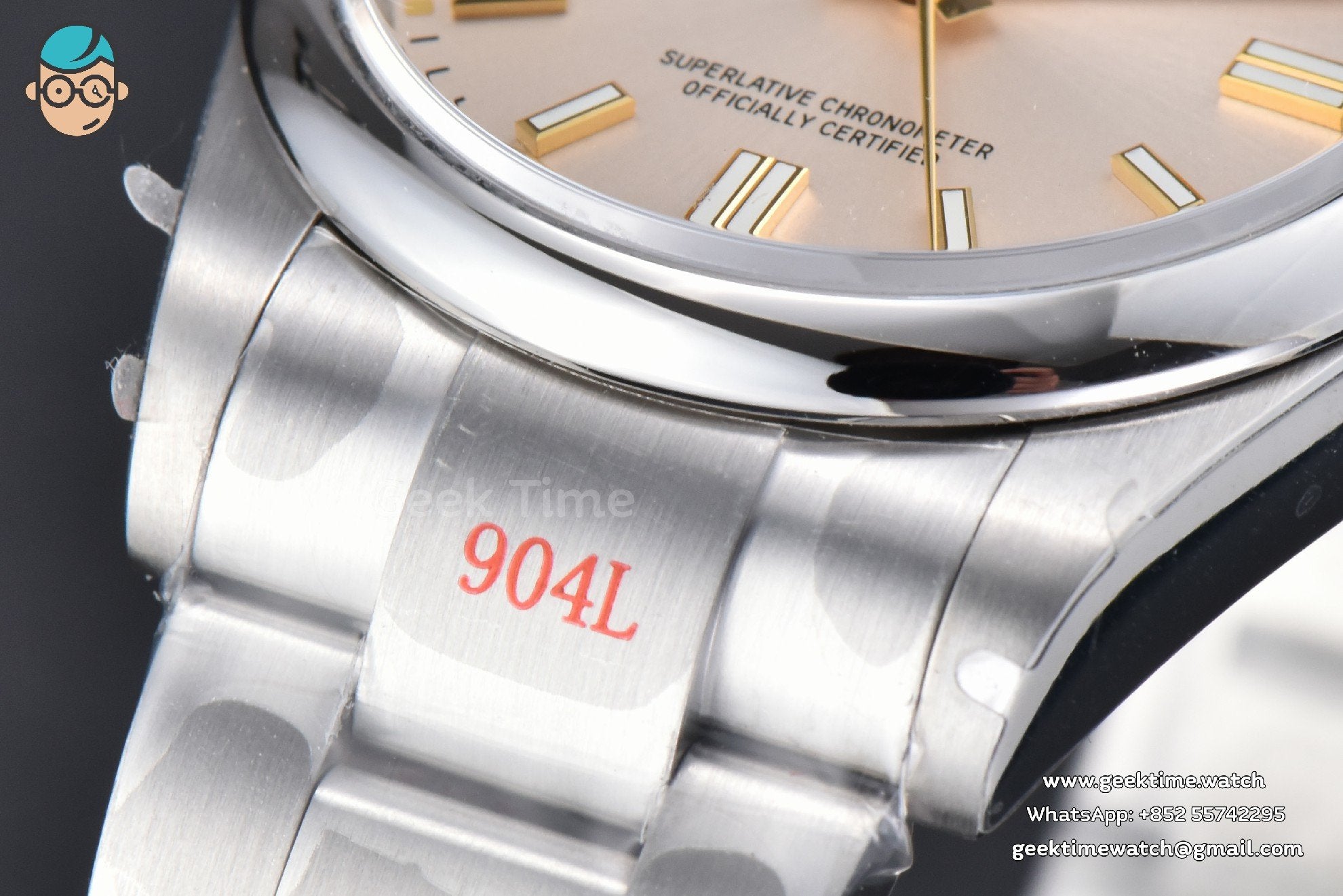 Oyster Perpetual 126000 36mm 904L GMF quadrante argento bracciale SS VR3230 - Image 8