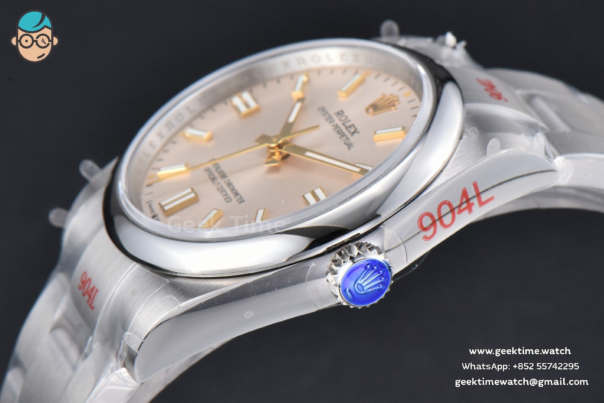 Oyster Perpetual 126000 36mm 904L GMF quadrante argento bracciale SS VR3230 - Image 9