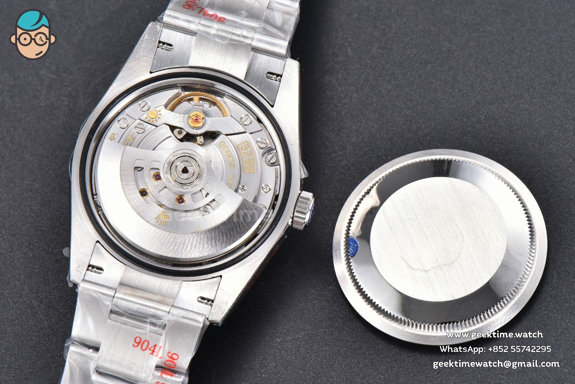 Oyster Perpetual 126000 36mm 904L GMF quadrante argento bracciale SS VR3230 - Image 17