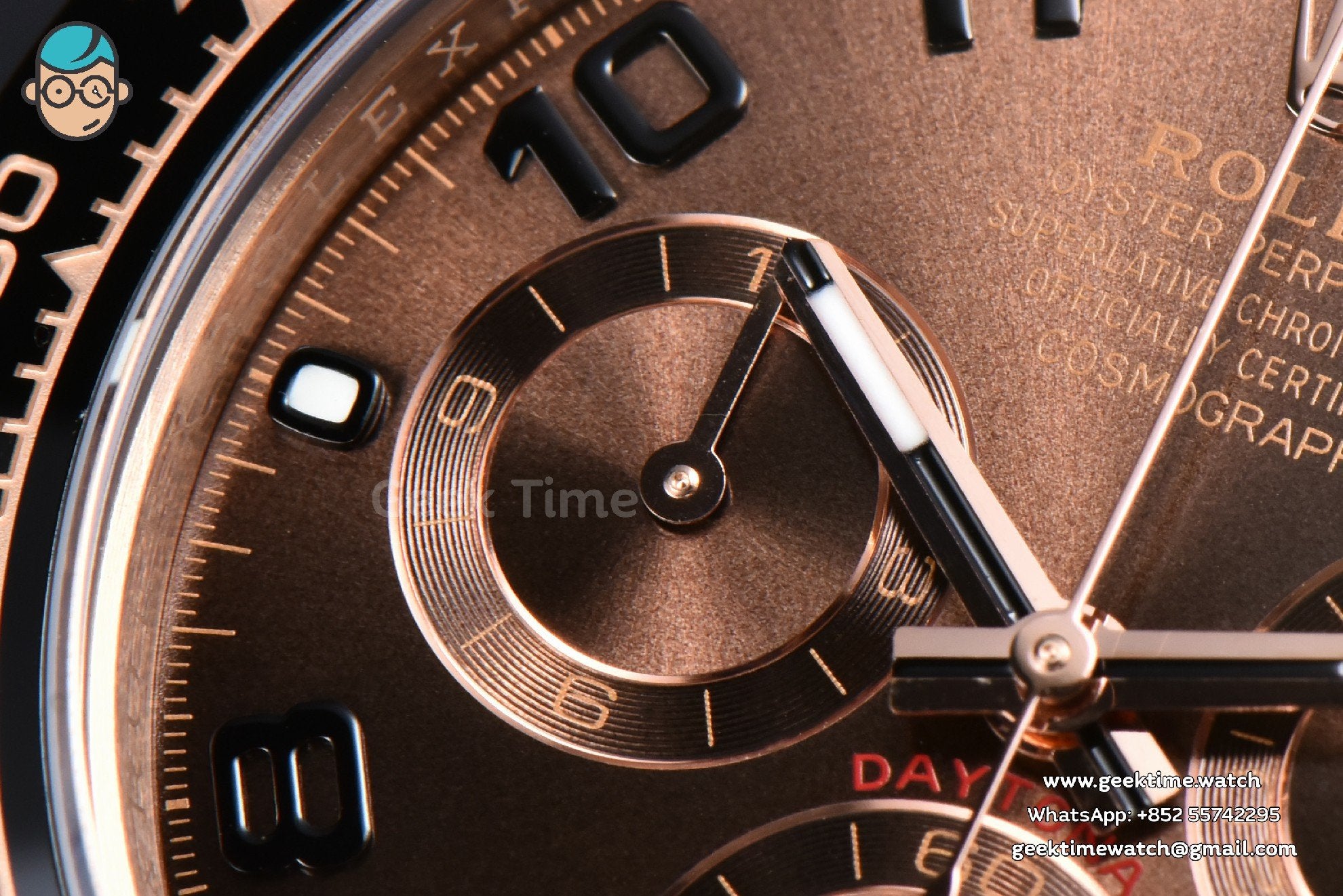 Daytona 116515 RG APSF Brown Dial Ceramic Bezel Digital Marker Oysterflex Strap Tungsten Version SH4130 - Image 5
