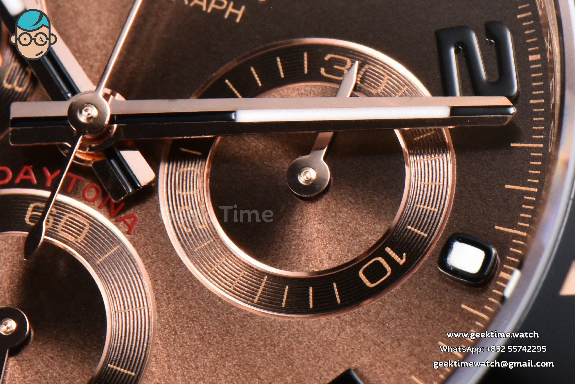 Daytona 116515 RG APSF Brown Dial Ceramic Bezel Digital Marker Oysterflex Strap Tungsten Version SH4130 - Image 6