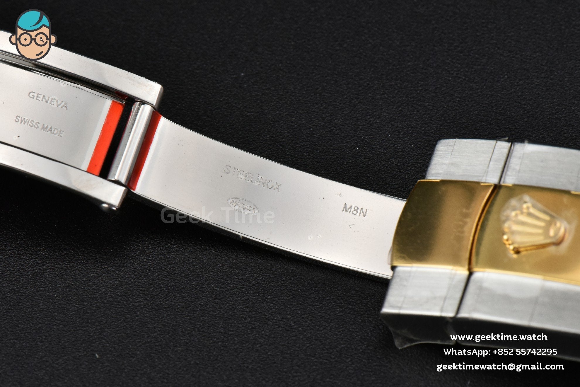 DateJust 36mm YG/SS EWF YG quadrante Palm bracciale Oyster A3235 - Image 3