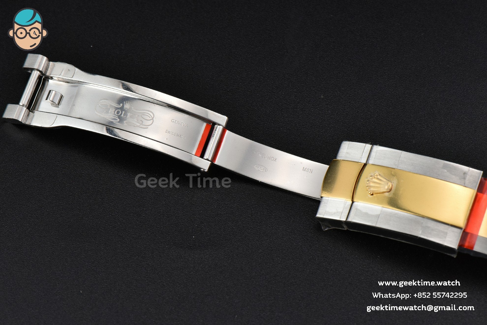 DateJust 36mm YG/SS EWF YG quadrante Palm bracciale Oyster A3235 - Image 5