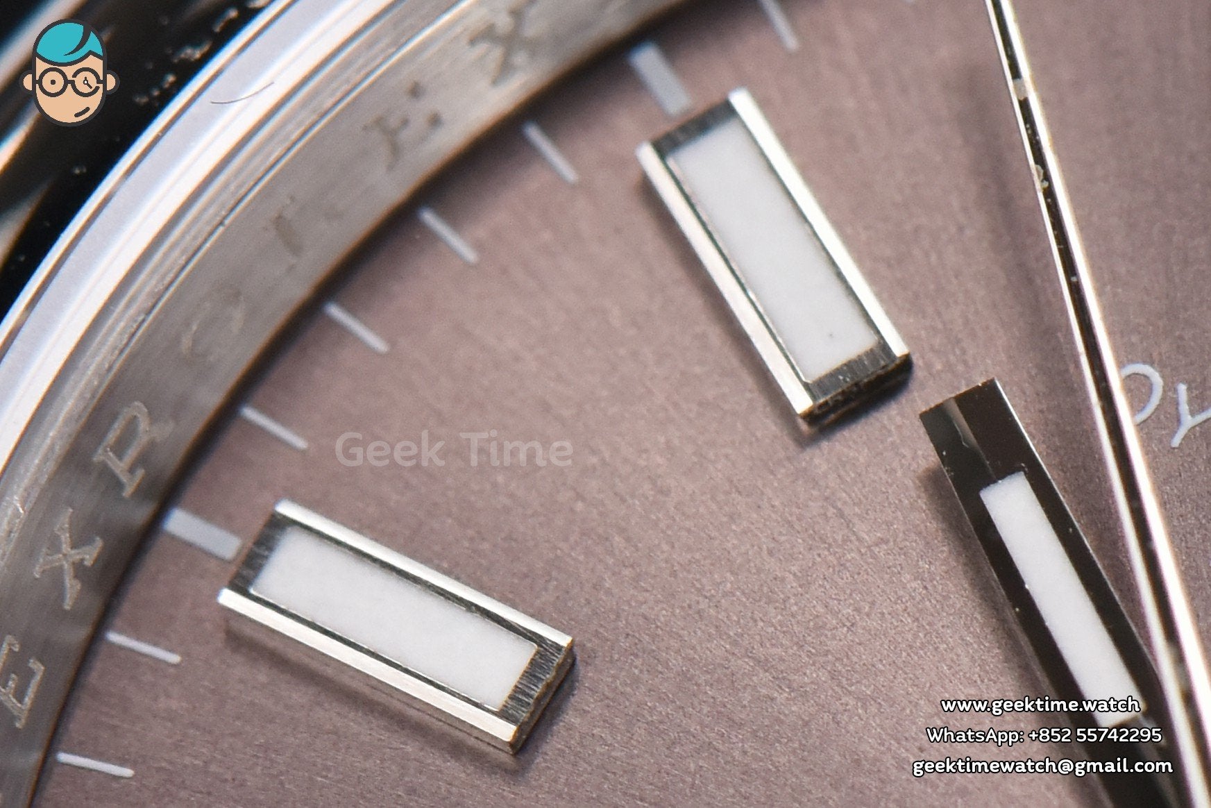 DateJust 36mm SS GMF bisel liso esfera gris índices de bastón brazalete Jubilee VR3235 - Image 5