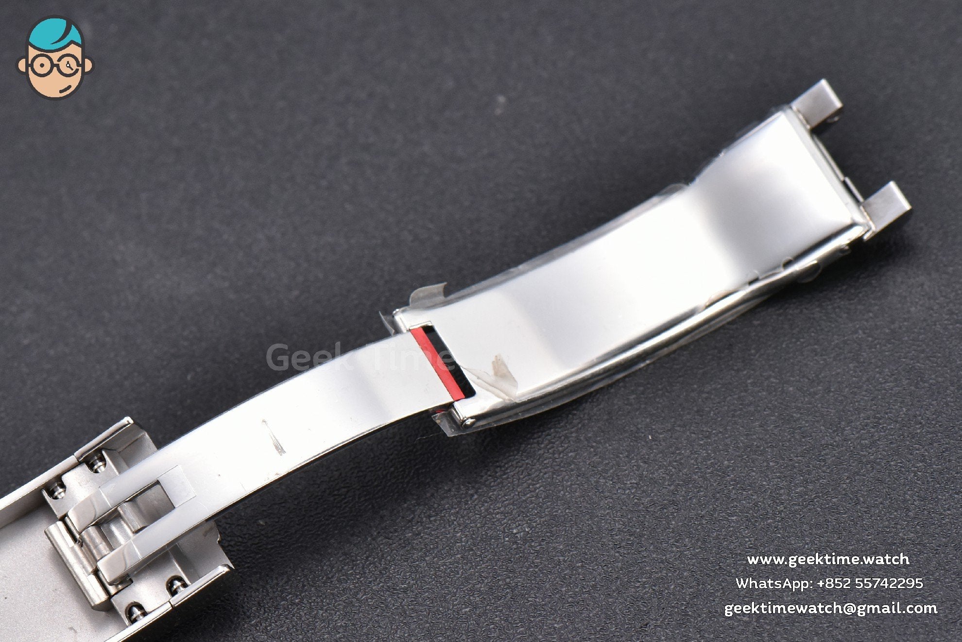 DateJust 36mm SS GMF bisel liso esfera gris índices de bastón brazalete Jubilee VR3235 - Image 23