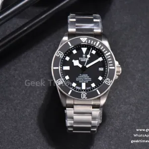 Black Pelagos 42mm ZF graues Titanarmband A2824