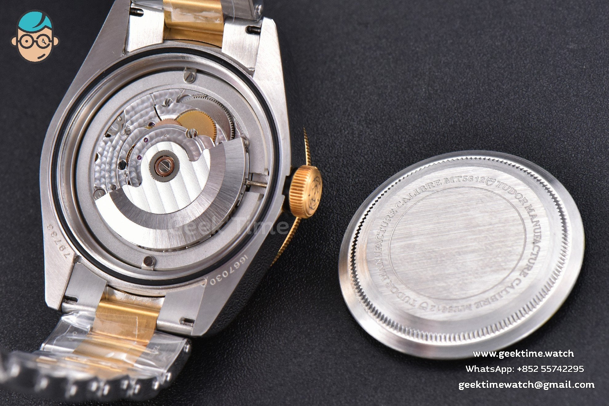 Heritage Black Bay S&G 2018 41mm ZF quadrante YG bracciale SS/YG A2824 - Image 14