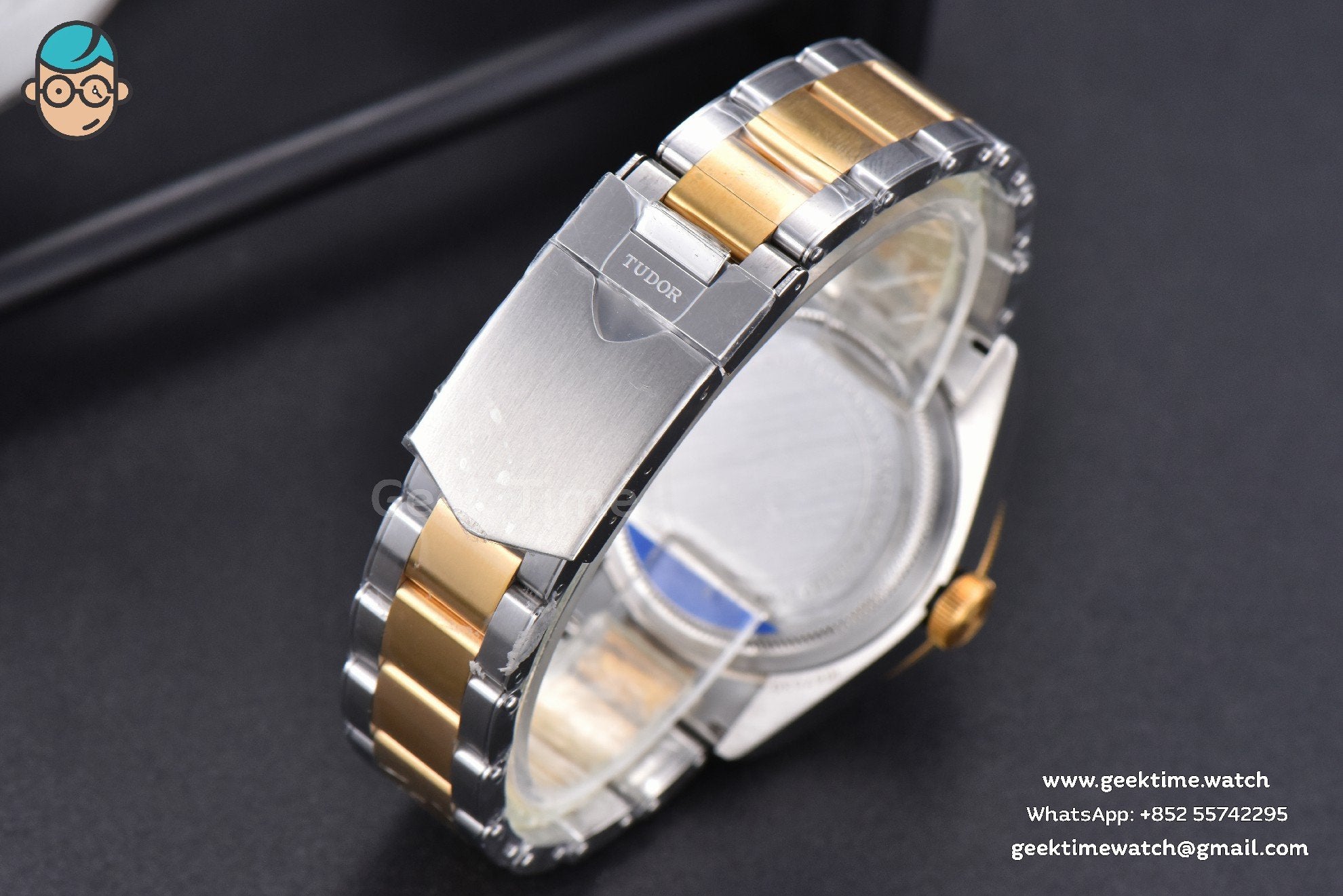 Heritage Black Bay S&G 2018 41mm ZF quadrante YG bracciale SS/YG A2824 - Image 21