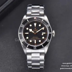 Black Bay 41mm ZF schwarzes Zifferblatt SS-Armband A2824
