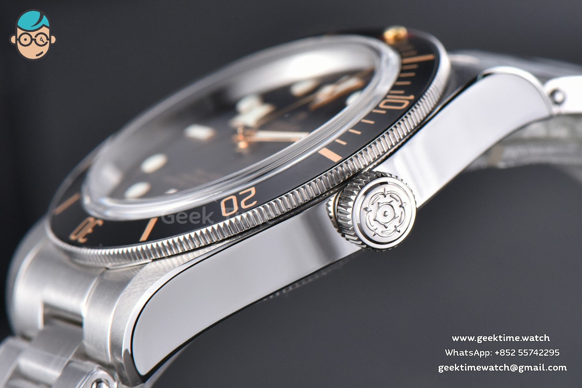 Black Bay Fifty Eight 39mm ZF esfera negra brazalete SS A2824 - Image 8