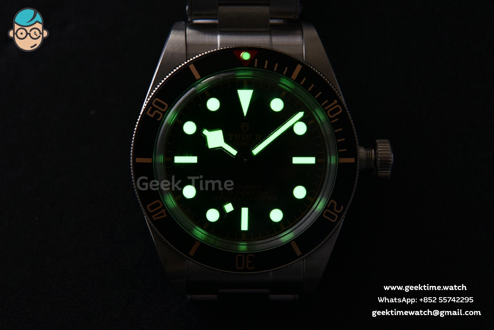 Black Bay Fifty Eight 39mm ZF esfera negra brazalete SS A2824 - Image 25