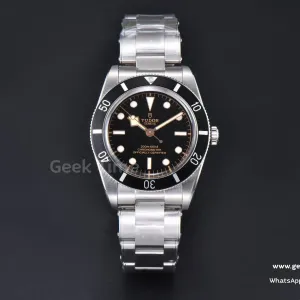 Heritage Black Bay 54 37mm ZF Black Dial SS Bracelet A2824