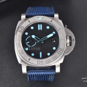 PAM985 Mike Horn Submersible Titanium VSF 47mm Black Dial Nylon Strap P9010
