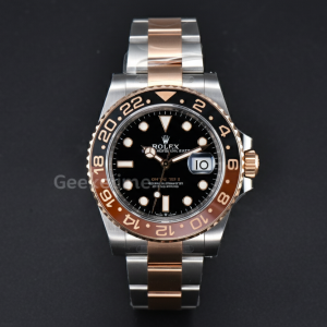GMT-Master II Rootbeer 126711 VSF CHNR 40mm RG/SS Black/Brown Ceramic Oyster Bracelet DD3285