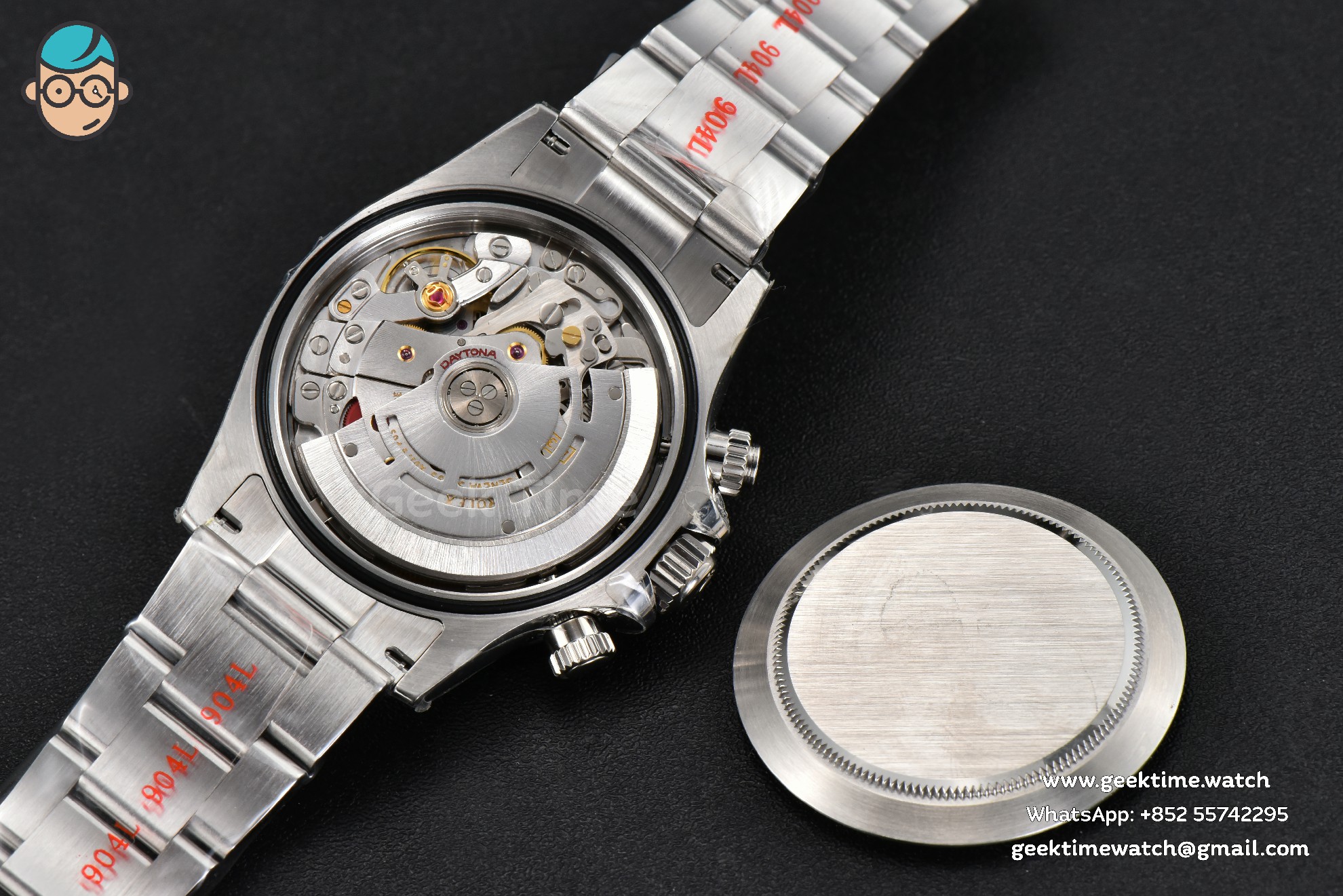 Daytona 116500 Panda 40mm NOOB V5 904L White Dial SS Bracelet A4130 - Image 17