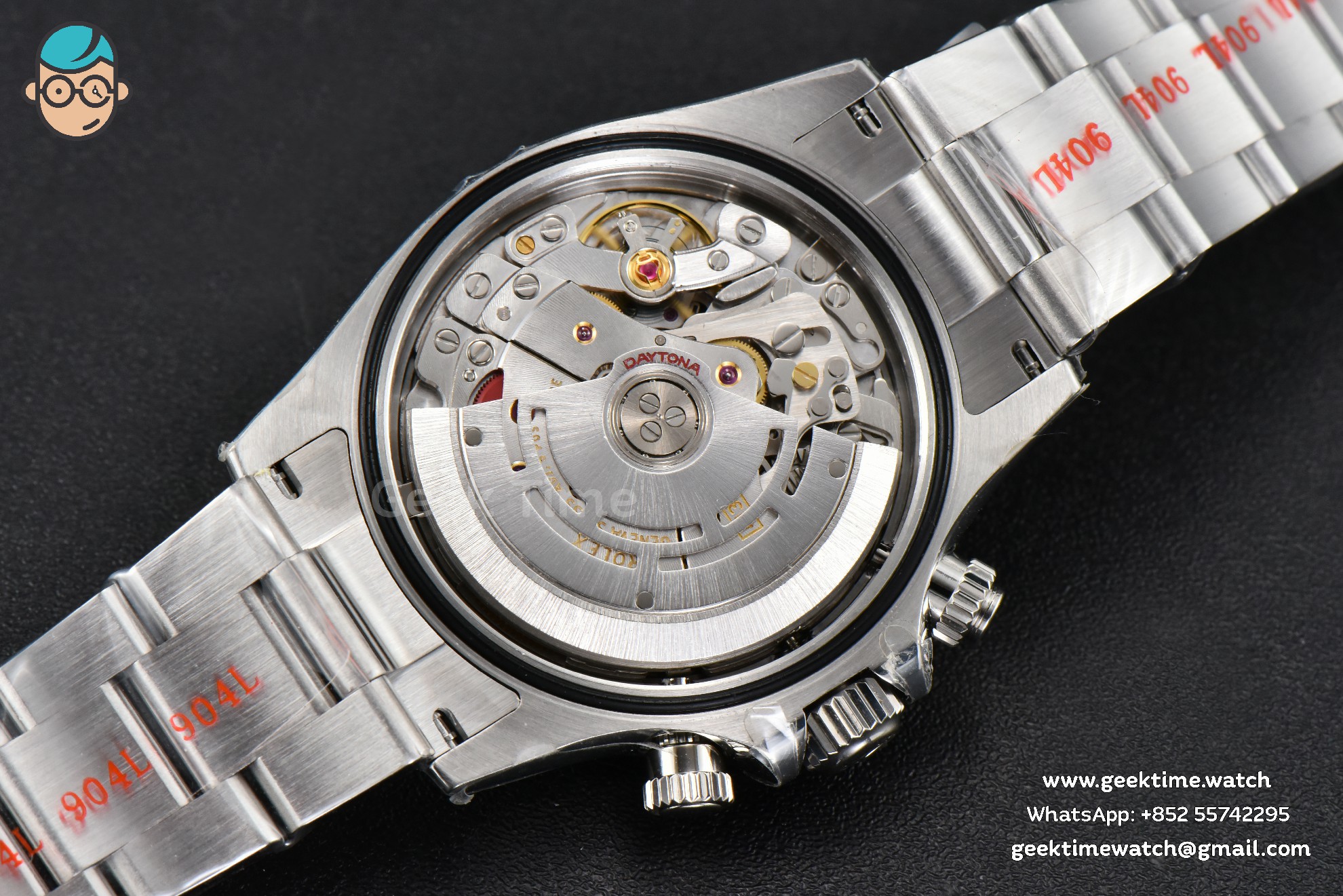 Daytona 116500 Panda 40mm NOOB V5 904L White Dial SS Bracelet A4130 - Image 18