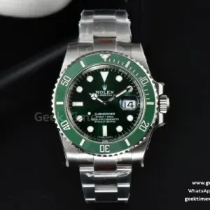 Submariner 116610 LV Green Ceramic Green Dial SS Bracelet VS3135 ZZF V3