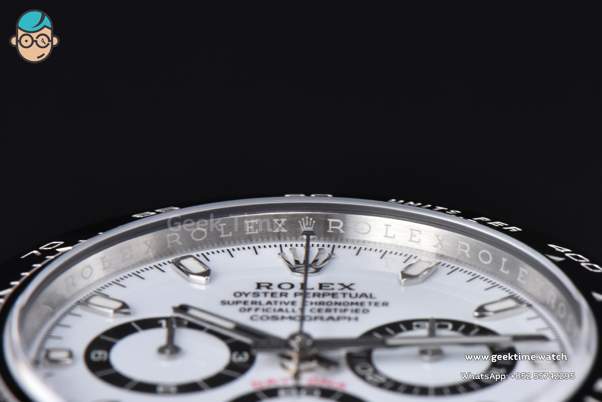 Daytona 116500 Panda 40mm VSF 904L White Dial SS Bracelet A4130 Mod - Image 14