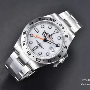 Explorer II 42mm 226570 904L VSF weißes Zifferblatt SS-Armband DD3285 CHS Polar